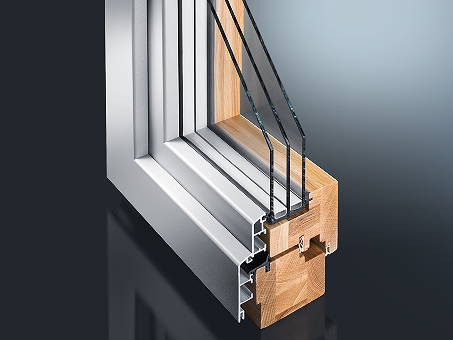 Holzfenster